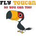 Fly Toucan